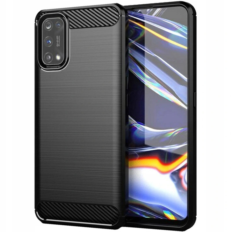 

Панель Polished Carbon для Realme 7 Pro Черный (4229052AS