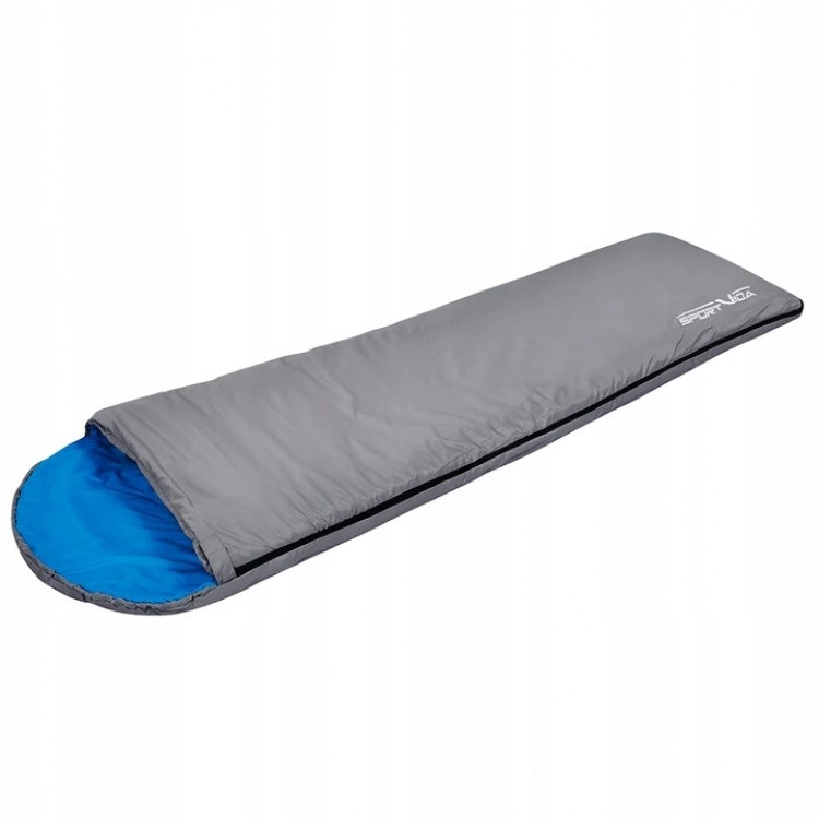 

Спальный мешок SportVida SV-CC0014 Grey-Blue SKL41-227357, Серый/синий