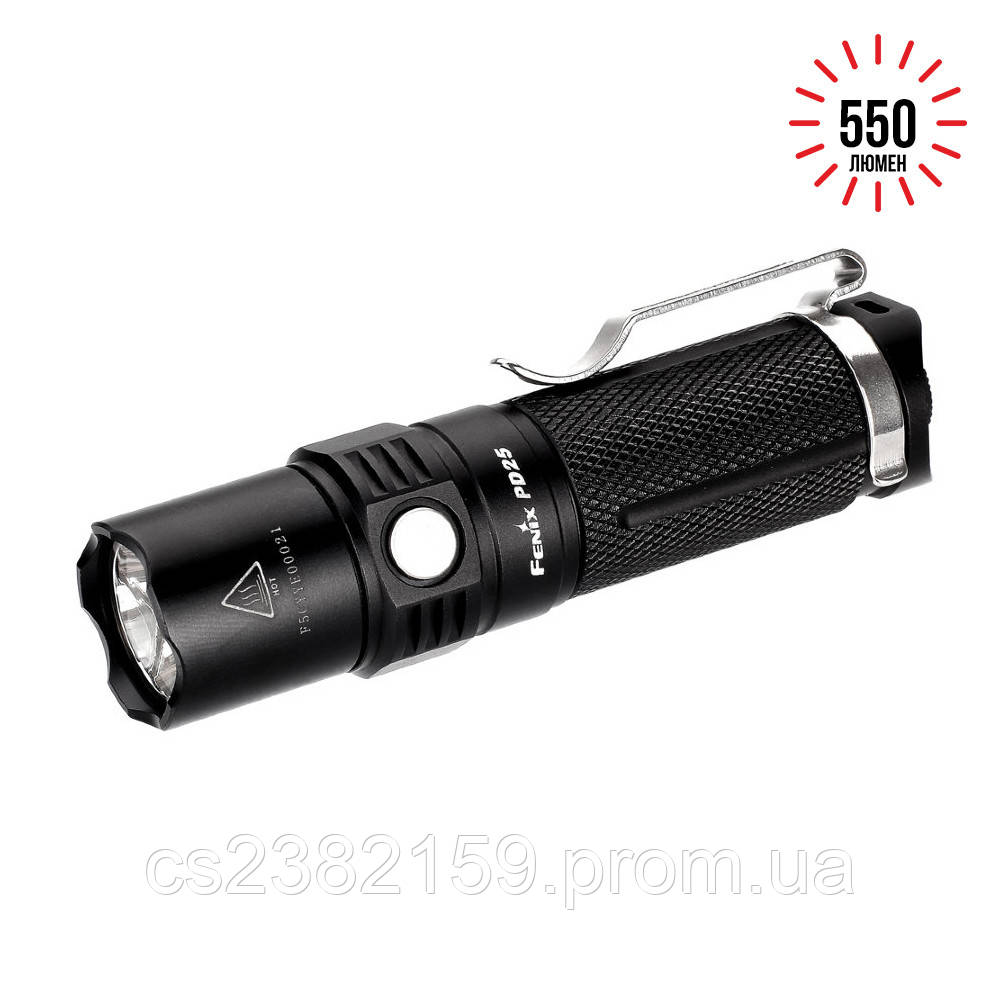 

Ліхтар ручний Fenix PD25+16340 USB