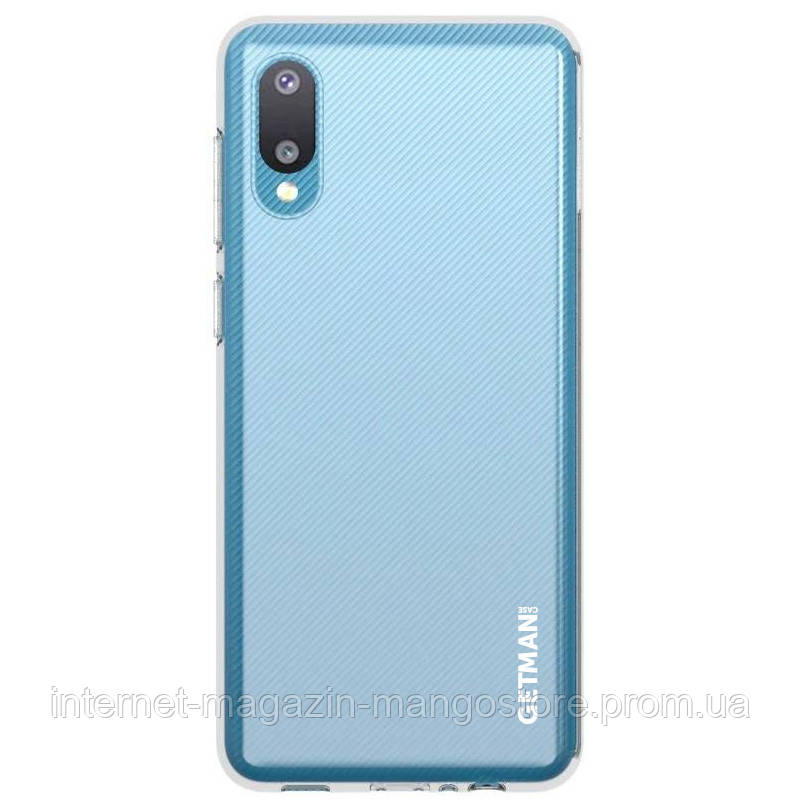 

TPU чехол GETMAN Clear 1,0 mm для Samsung Galaxy A02, Бесцветный (прозрачный)