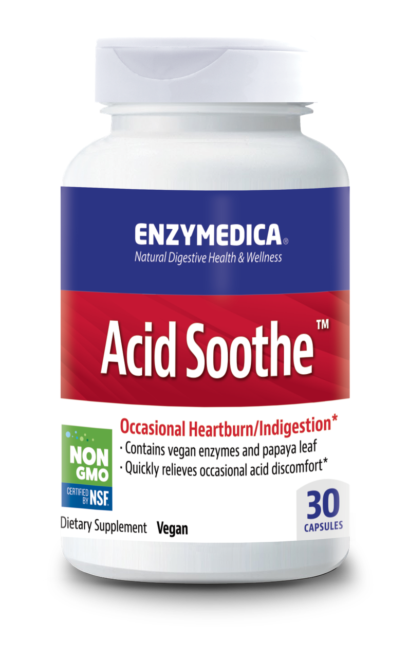 

Энзимы Acid Soothe Enzymedica 30 капсул