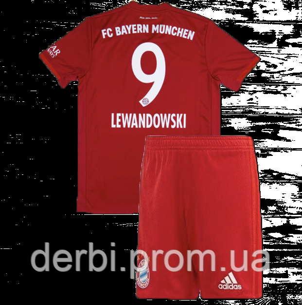 

Детская футбольная форма Баварии 2020 Lewandowski 24 (135см