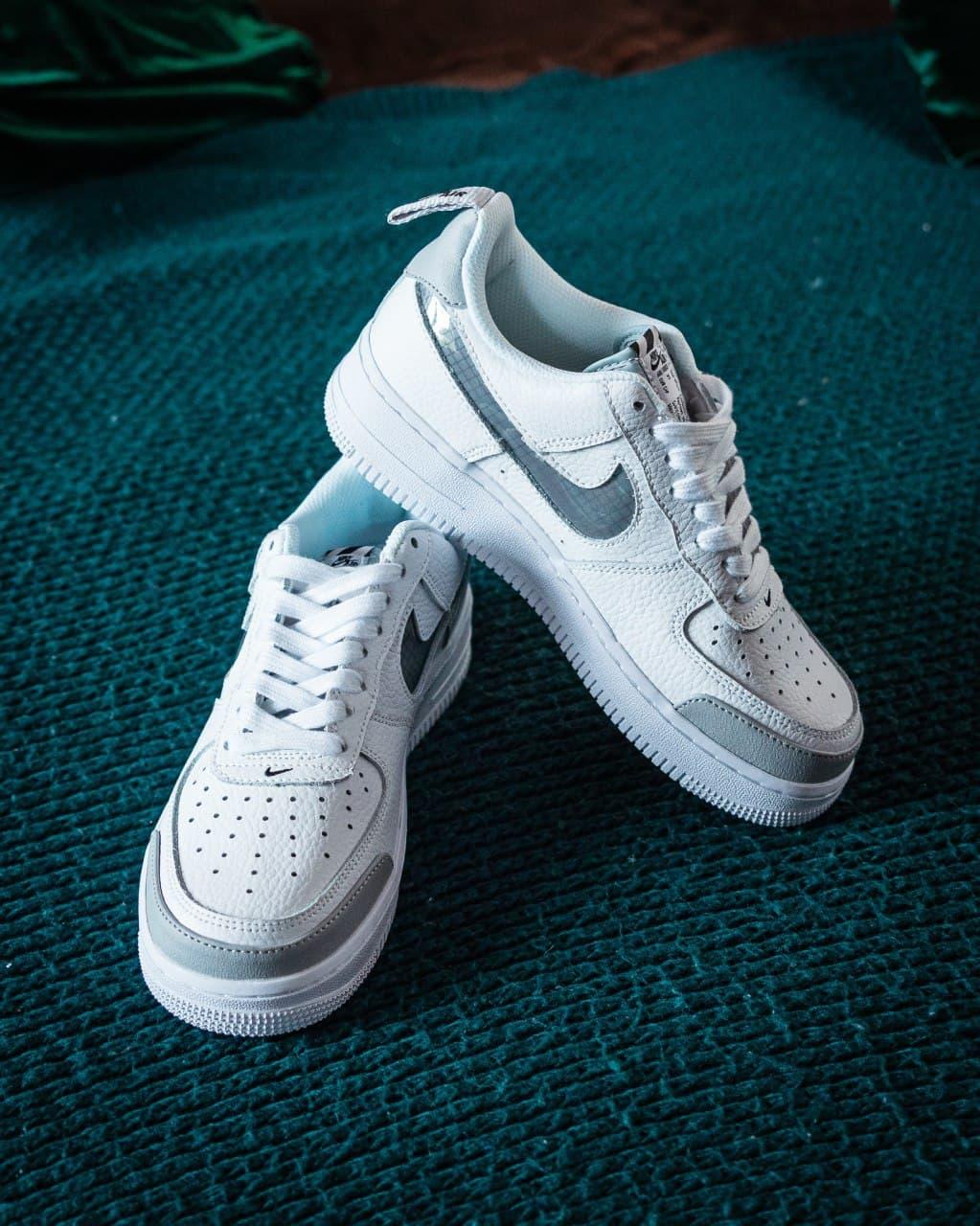 

Женские кроссовки Nike Air Force 07 Lv8 White Grey / Найк Аир Форс 07 Лв8 Белые Серые 37, Белый