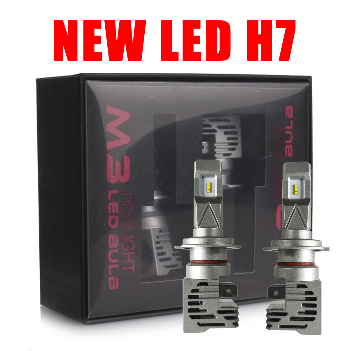 

LED лампи H4 6000K 4000Lm. Світлодіодні лампи. 12-24V \ SVS S1, H/L. Тип охолодження - радіатор.Гарантія.