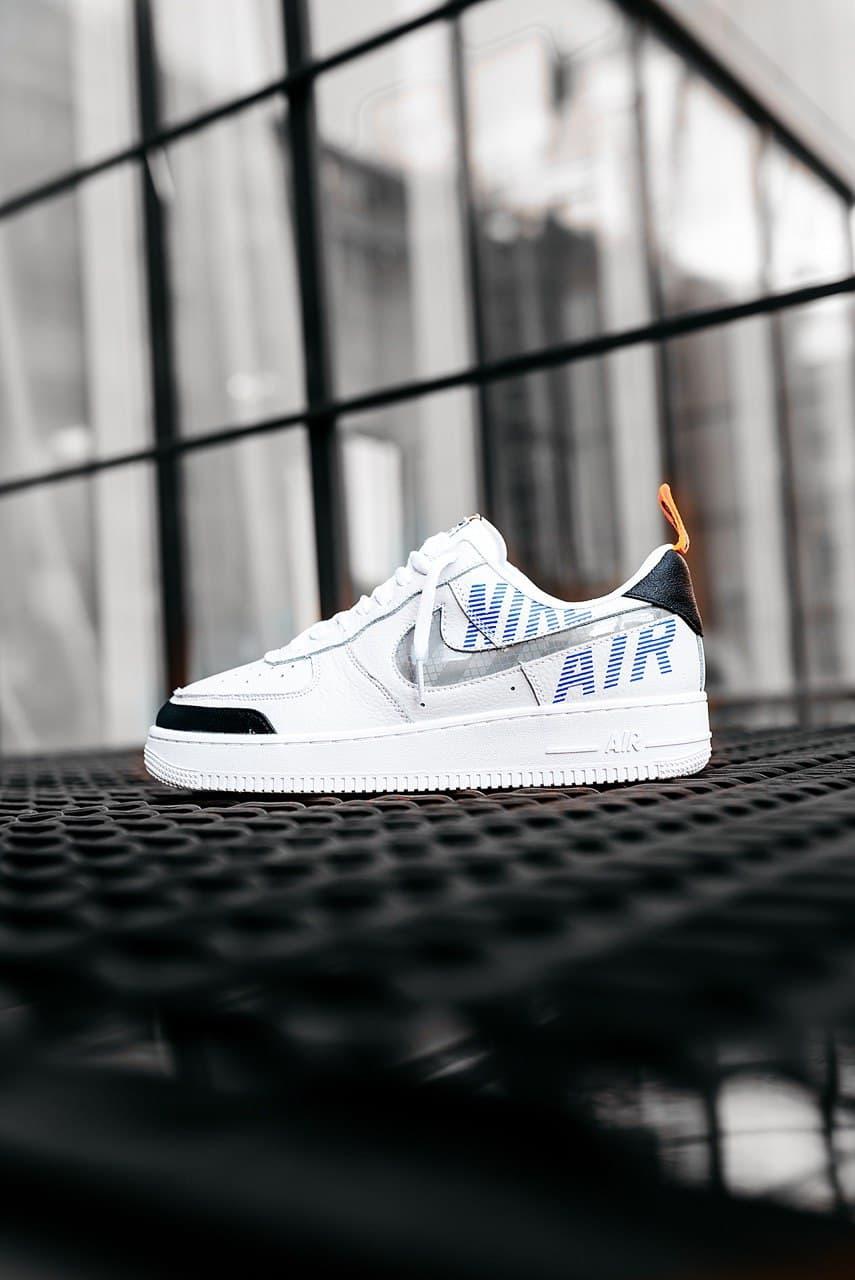 

Мужские кроссовки Nike Air Force 07 LV8 White Black / Найк Аир Форс 07 ЛВ8 Белые Черные, Белый