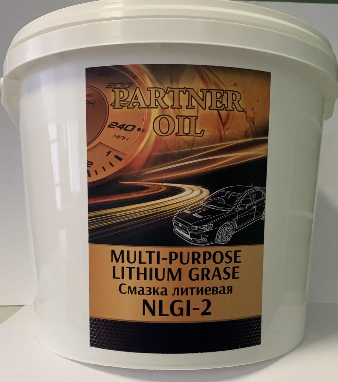 

Смазка литиева TM Partner Oil multi-purpose lithium grase NLGI-2 18 кг