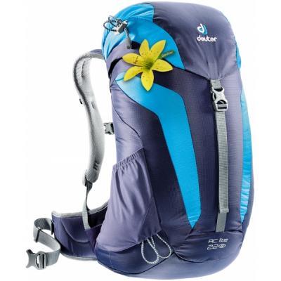 

Рюкзак Deuter AC Lite 22 SL 3349 blueberry-turquoise (3420216 3349, Синий;голубой