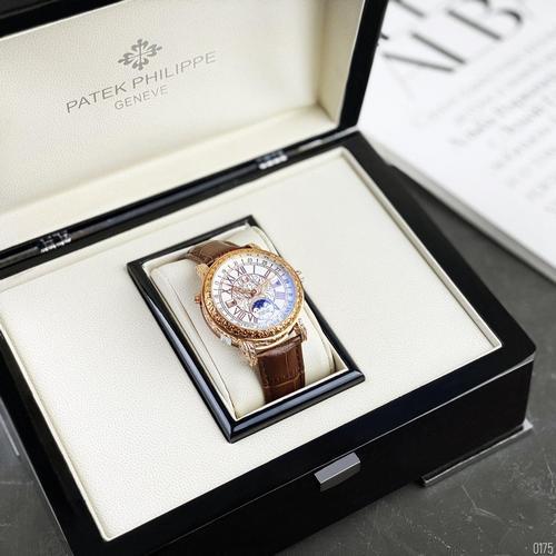 

Patek Philippe Grand Complications 6002 Sky Moon Brown-Gold-White