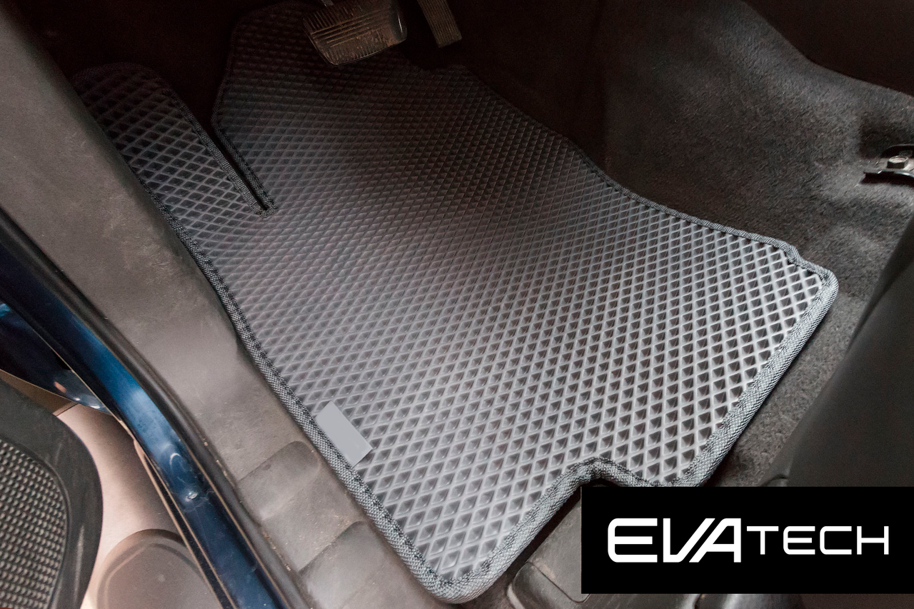 

Коврики в салон EVAtech для Nissan Navara 2004, пикап, 2 поколение, D40, (04-...) EVA полимерные серые, Серый
