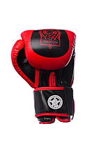 Боксерські рукавиці PowerPlay 3003 Червоно-Чорні 6 унцій, фото 2