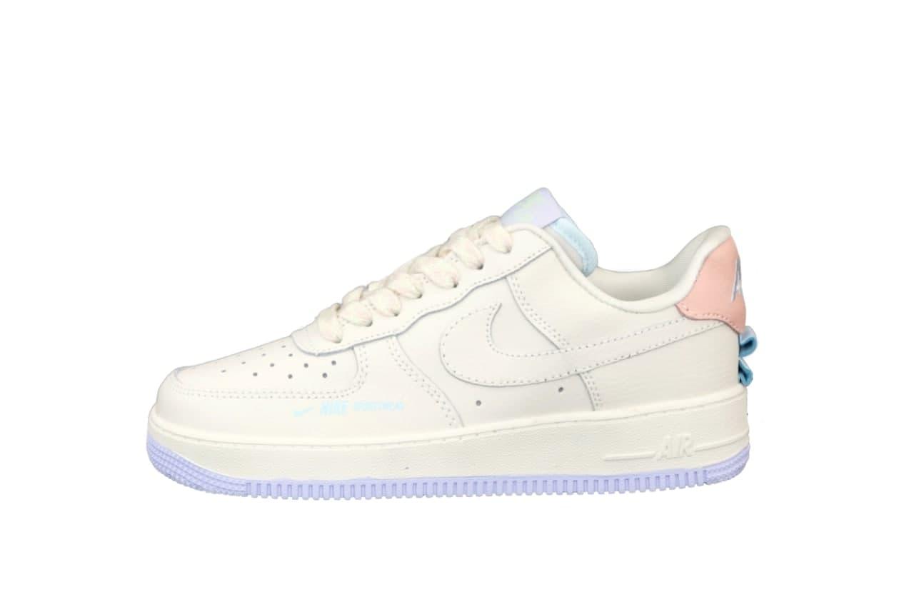 

Женские кроссовки Nike Air Force (белые) K12510 светлые модные кроссы, Белый