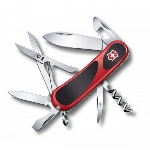 

Нож Victorinox Delemont "EvoGrip 14" 2.3903.C, Червоний;бордовий