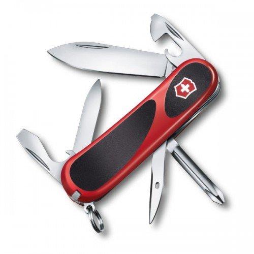 

Нож Victorinox Delemont "EvoGrip 11" 2.4803.C, Чорний;червоний;бордовий