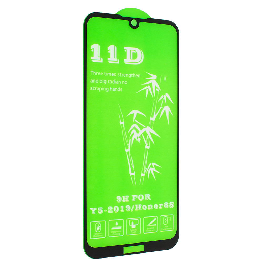 

Защитное стекло 11D Glass 0.30 mm Full Glue для Huawei Y5 2019 AMN-LX9 Honor 8S Black 00007076, КОД: 1286217, Черный