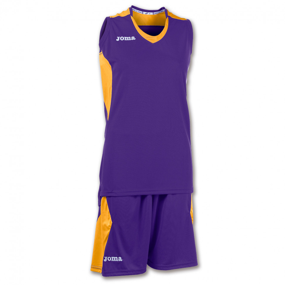 

Комплект формы для баскетбола Joma SPACE LADY BASKETBALL S/L ORANGE VIOLET 900121.550