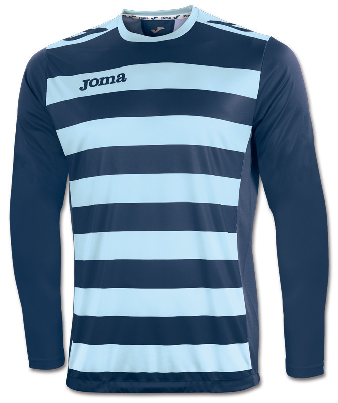 

Футболка с длинным рукавом Joma EUROPA II L/S BLUE NAVY 1211.99.005, Голубой;синий;тёмно-синий