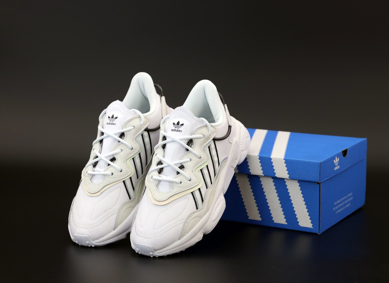 

Мужские белые Кроссовки Adidas Ozweego 41, Белый