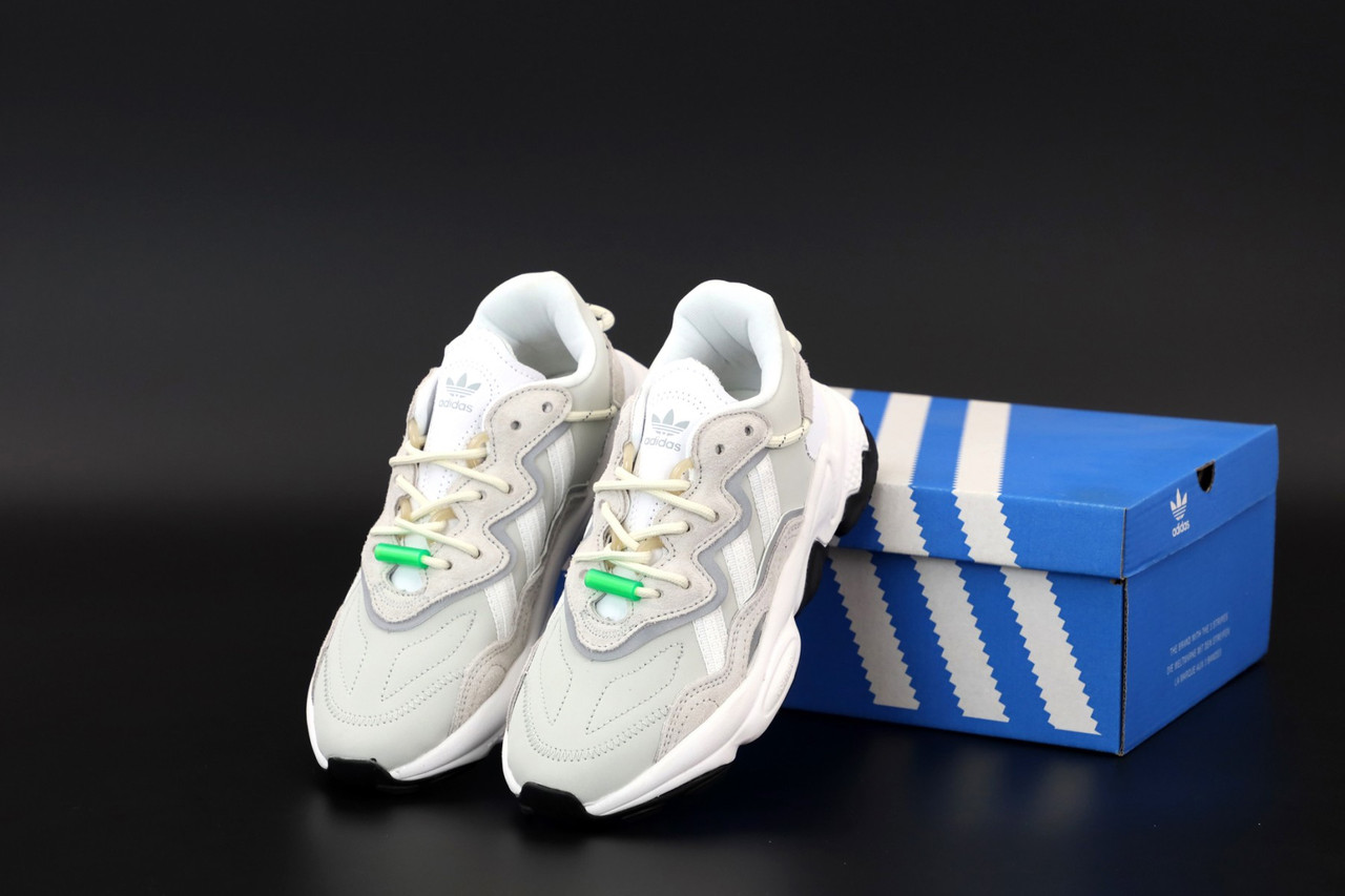 

Белые мужские Кроссовки Adidas Ozweego 41, Белый