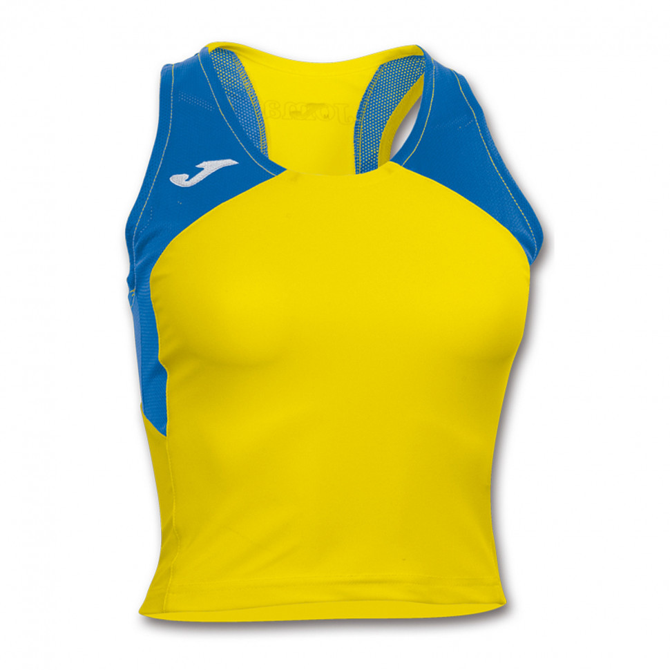 

Майка Joma RECORD II LADY S/L YELLOW BLUE 900046.907, Жёлтый;синий