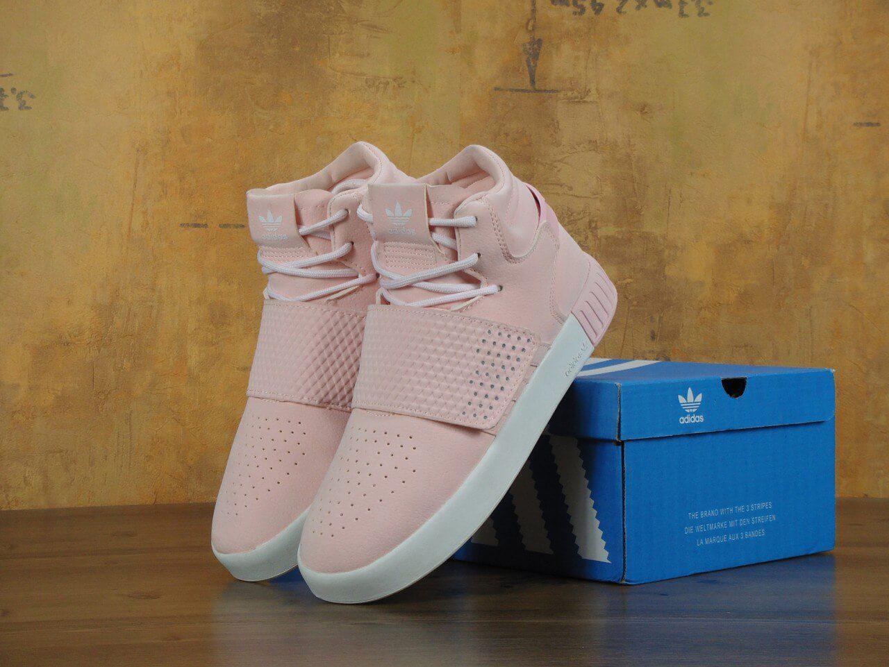 

Кроссовки Adidas Tubular Invader Strap Pink 37, Розовый