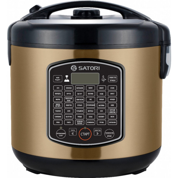 

Мультиварка Satori SM-63970-5GL, 900Вт/5л/антипригарне покриття/63 режими приготування Satori 63970-5GL