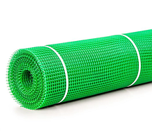 Сітка 10*10 пластмасова 1.0х20 м (зелена) квадрат