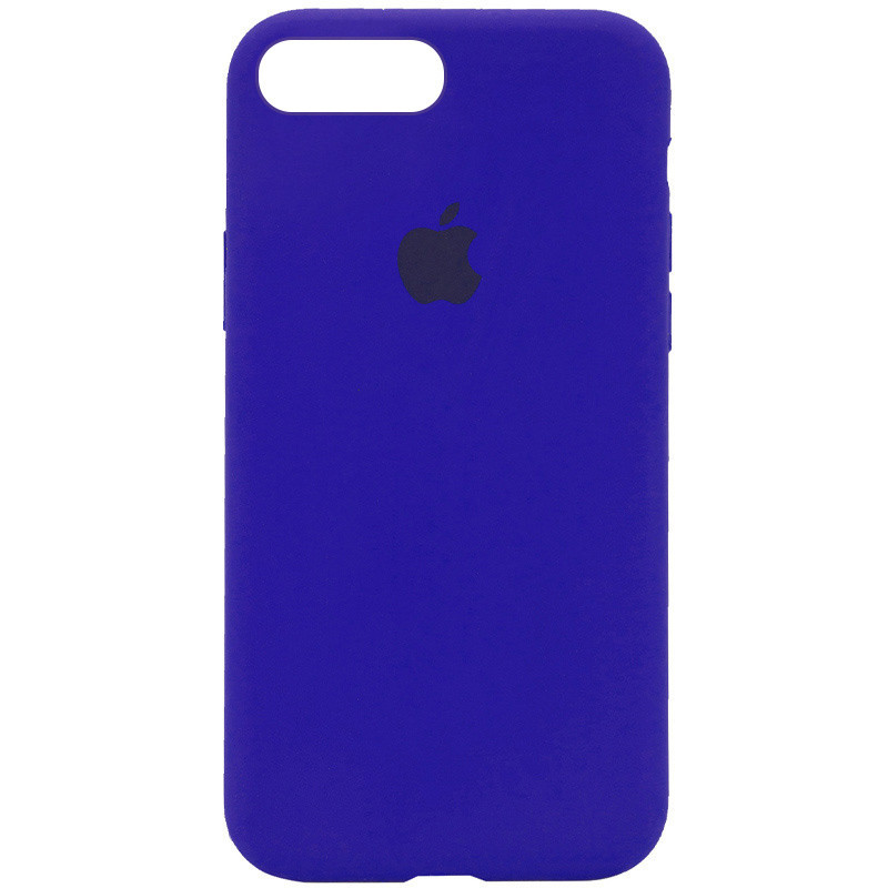 

Чехол Silicone Case Full Protective (AA) для Apple iPhone 7 plus / 8 plus (5.5, Синий / shiny blue