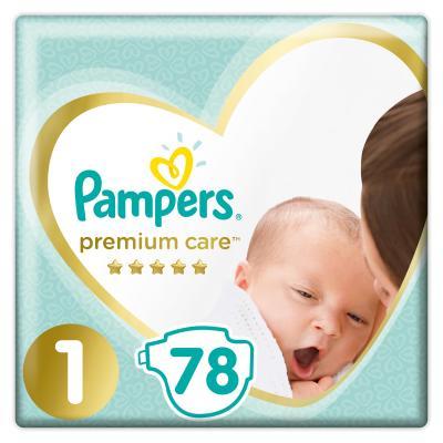 

Подгузник Pampers Premium Care New Born Размер 1 (2-5 кг) 78 шт (8001841104836)