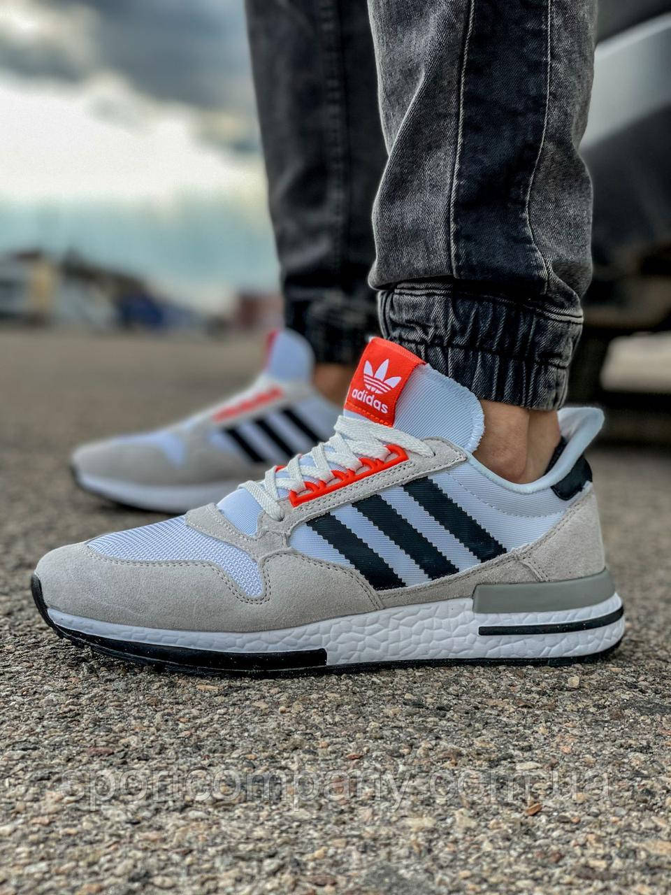 

Кроссовки мужские 18383, Adidas Zx 700 HO, светло-серые, [ 43 44 45 ] р. 45-29,1см., Темно-серый