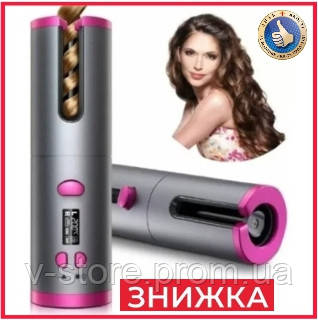 

Беспроводная портативная автоматическая USB плойка для завивки волос Hair Curler прибор для укладки волос