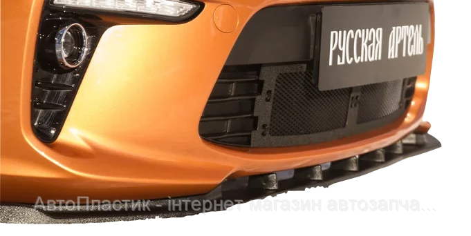 

Спойлер переднего бампера усиленный KIA Rio IV (седан) 2017-2019