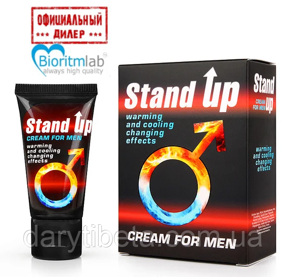 

STAND UP возбуждающий крем для мужчин, 25 г, Оригинал Биоритм