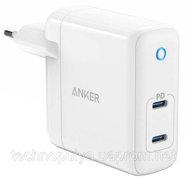 

Сетевое зарядное устройство Anker PowerPort Atom PD 2 - 60W Ultra Compact White (6543041)