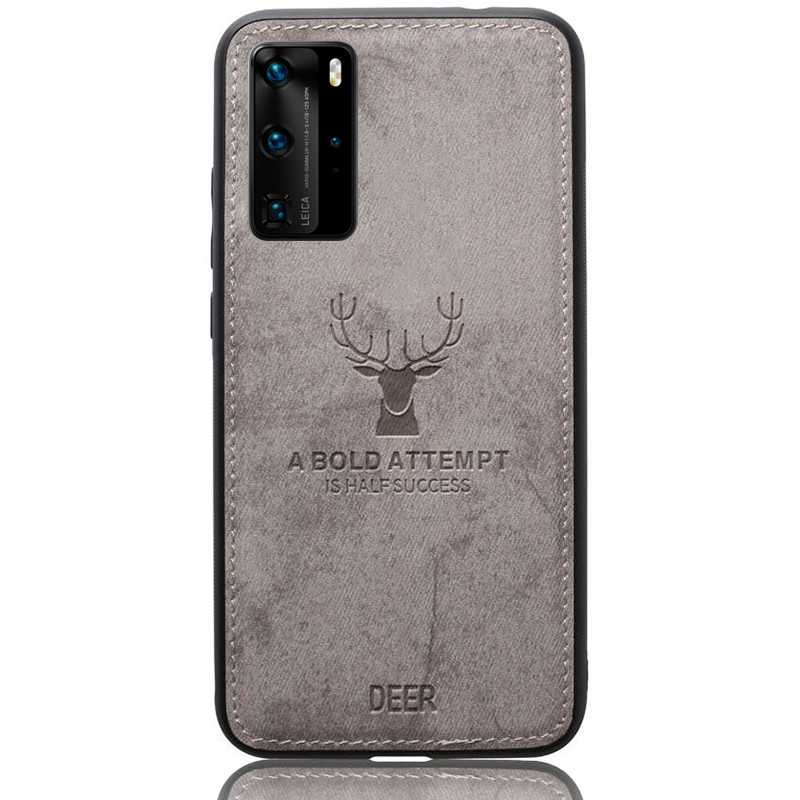 

Чехол Deer Case для Huawei P40 Pro Grey, Серый