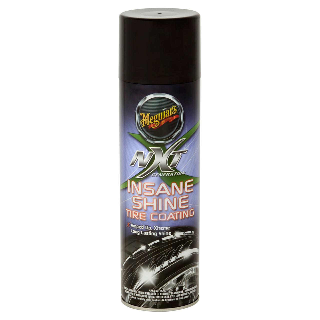 

Спрей для чернения шин Meguiar`s NXT Generation Insane Shine Tire Coating 425 г. (G13115)