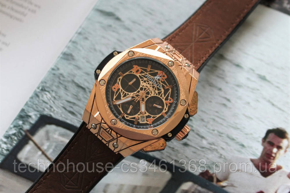 

Наручные часы Hublot Big Bang brown&bronze