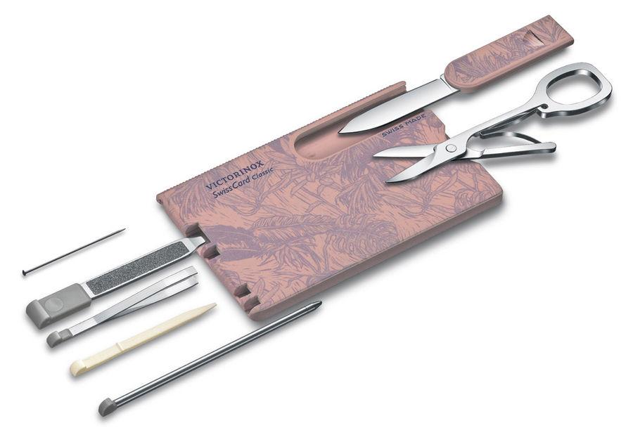 

Швейцарский нож Victorinox Swisscard Spring Spirit Special Edition 82 х 54 х 4 мм Розовый (0.7155)