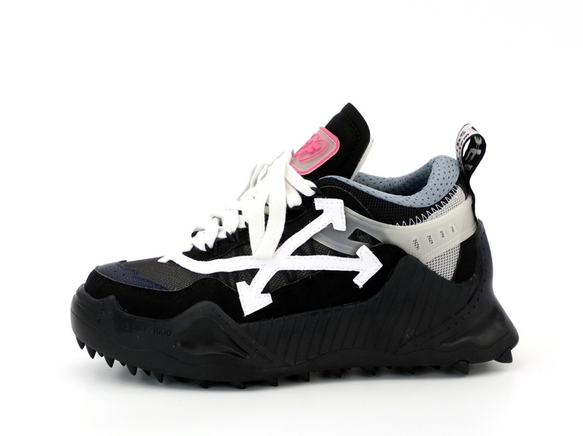 

Кроссовки мужские черные стильные красивые брендовые Off White Odsy-1000 Sneaker Офф-Вайт 45, Черный