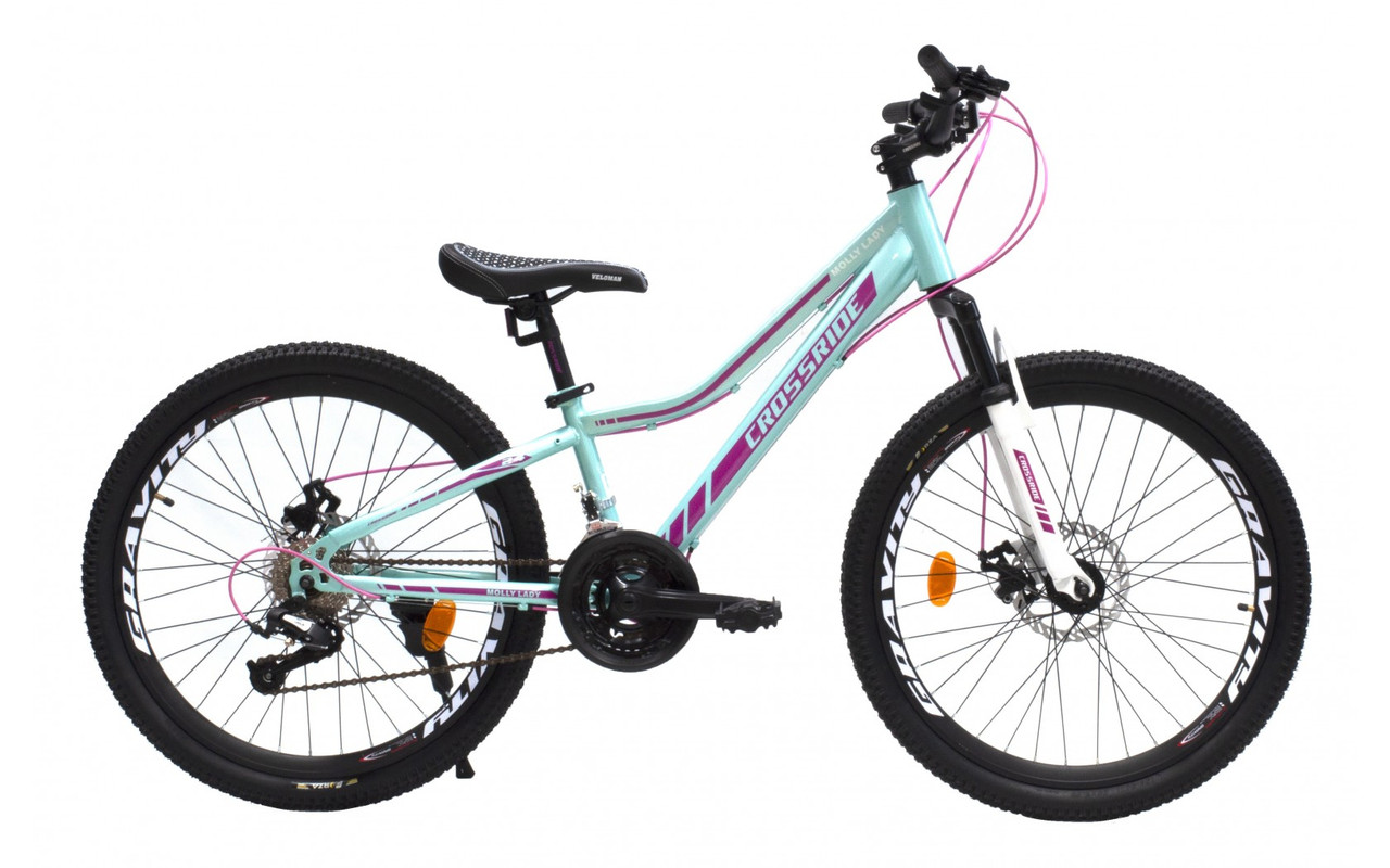 

Велосипед CROSSRIDE MTB ST "MOLLY LADY" 24" бирюза