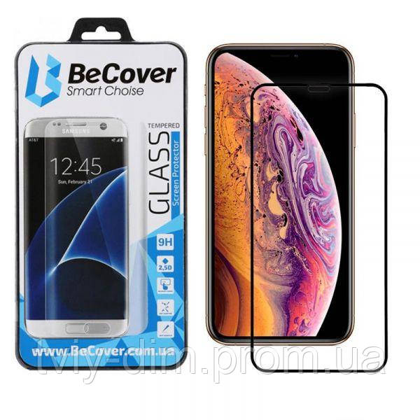 

Защитное стекло BeCover для Apple iPhone XS Max Black (702623) (код 1215595