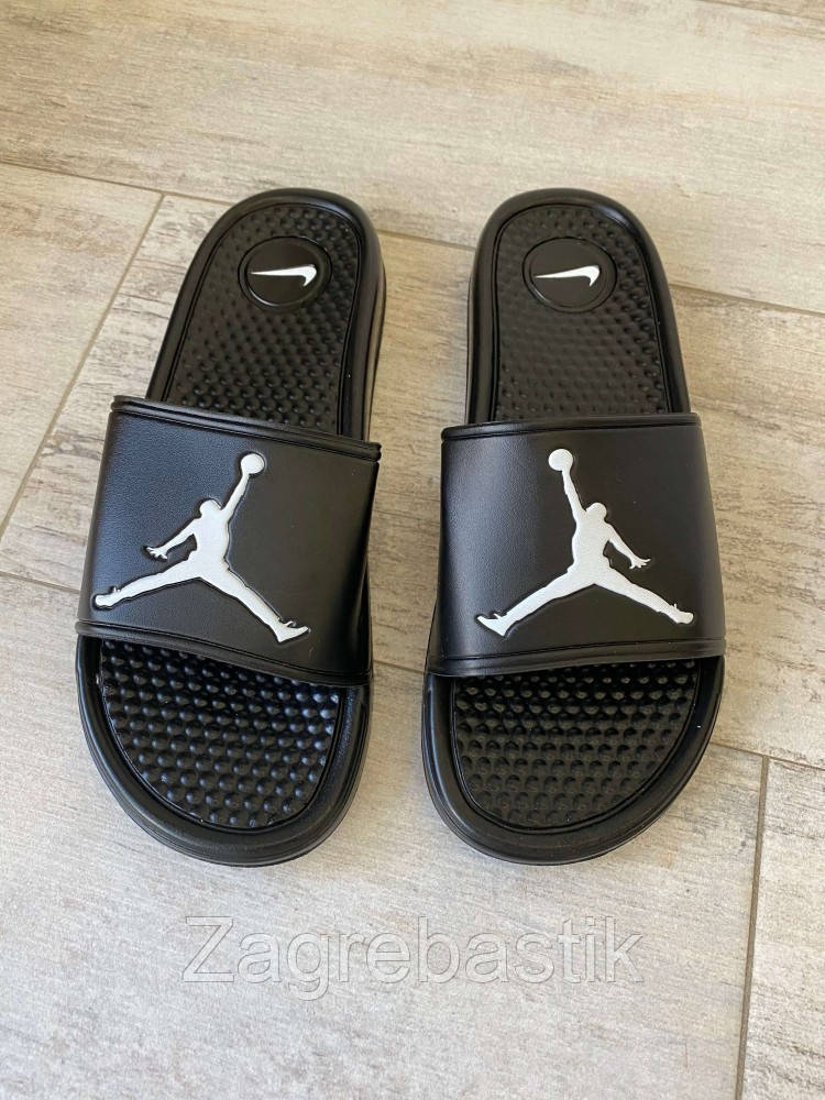 

Jordan Slide Sandal Logo White/Black