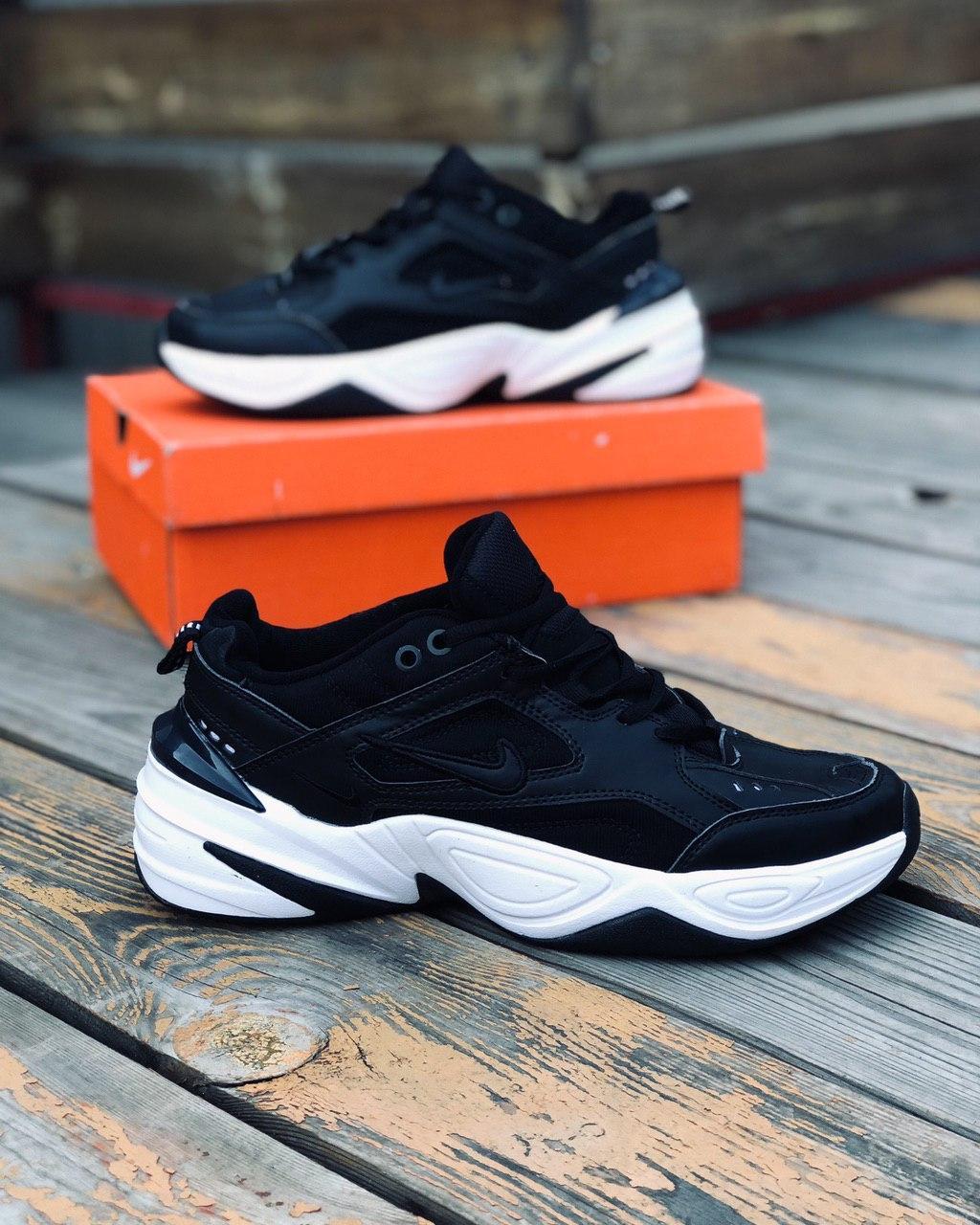 

Мужские кроссовки Nike M2K Tekno Black Whitе / Найк М2К Текно Черные Белые 44, Черный