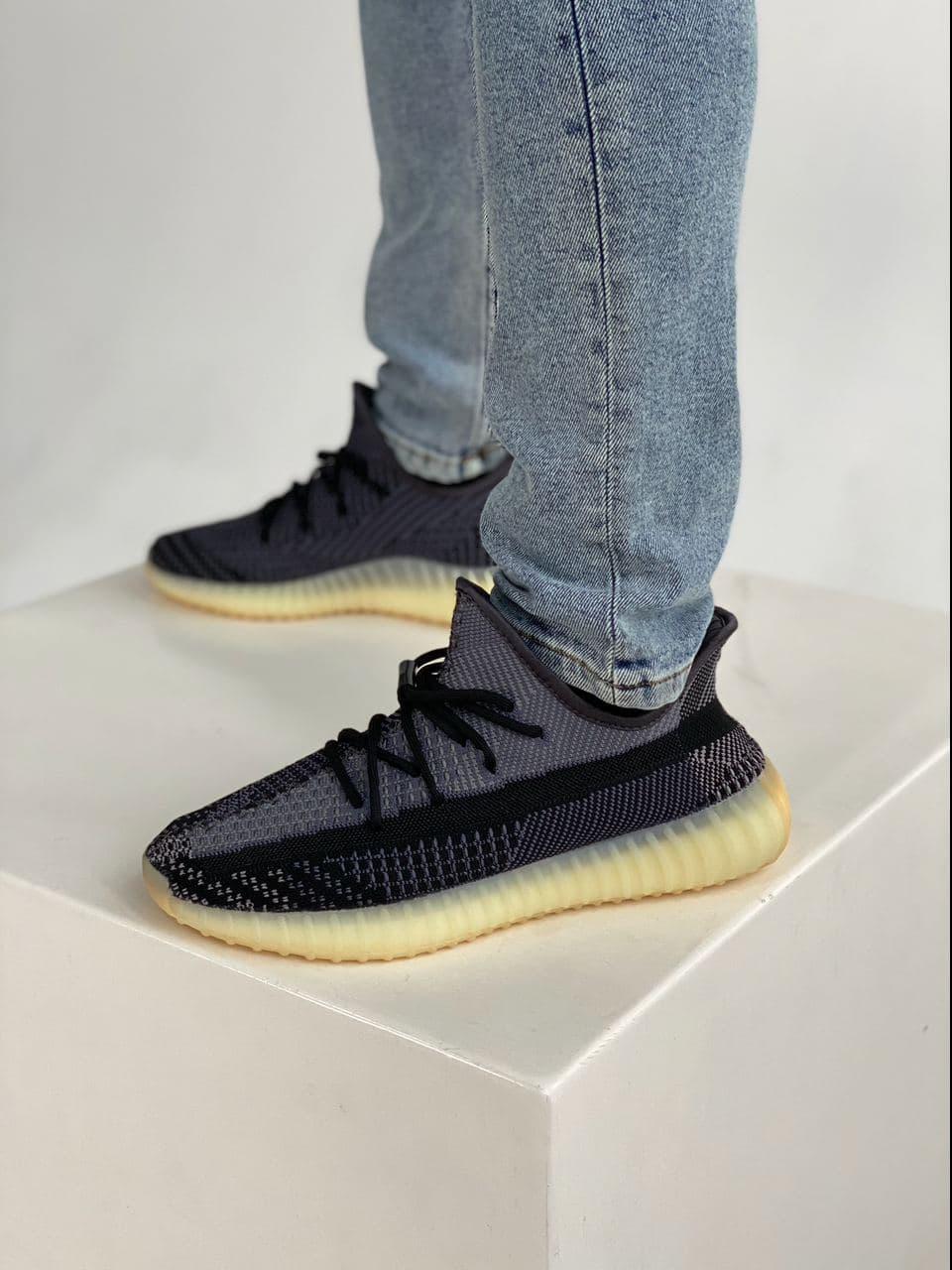 

Женские кроссовки Adidas Yeezy Boost 350 v2 Asriel Black Grey / Адидас Изи Буст 350 в2 Азриэль Черные Серые, Черный