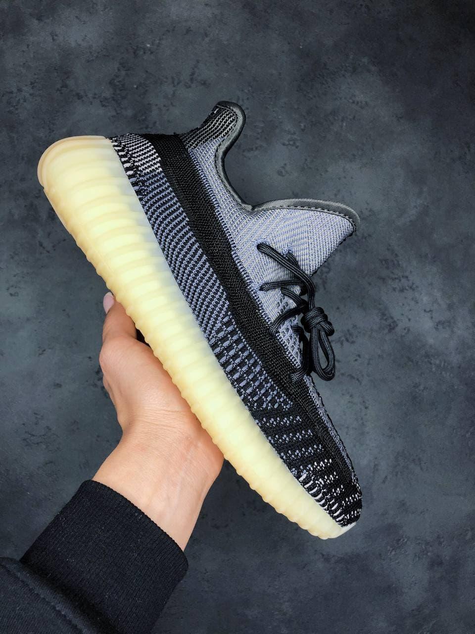 

Женские кроссовки Adidas Yeezy Boost 350 v2 Asriel Black Grey / Адидас Изи Буст 350 в2 Азриэль Черные Серые 41, Черный