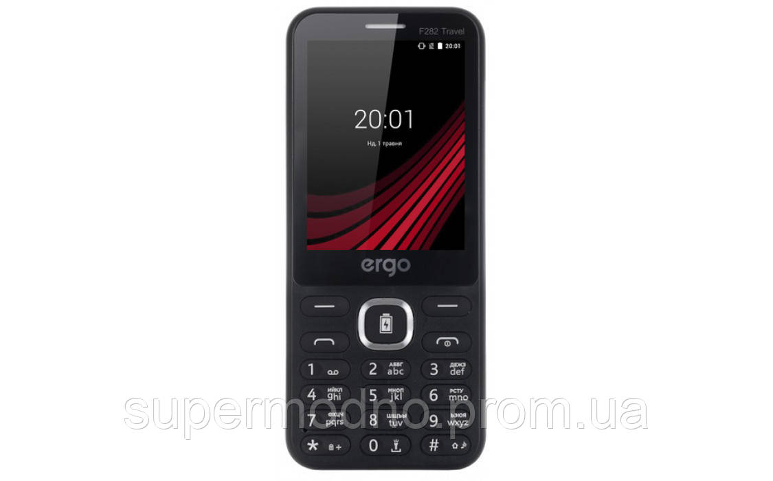 

Ergo F282 Travel Dual Sim Black, КОД: 1689246