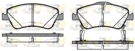 

Тормозные колодки, к-кт. TOYOTA AURIS (_E18_) / TOYOTA AURIS (_E15_) 2006-2018 г.