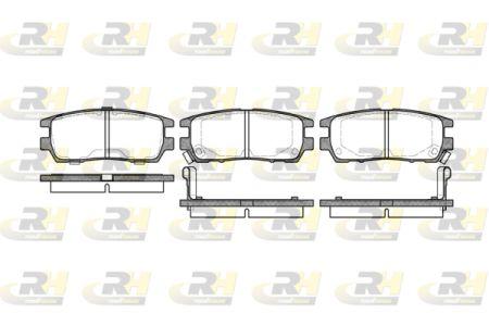 

Тормозные колодки, к-кт. MITSUBISHI / MITSUBISHI SIGMA (F2_A, F1_A) 1990-2007 г.