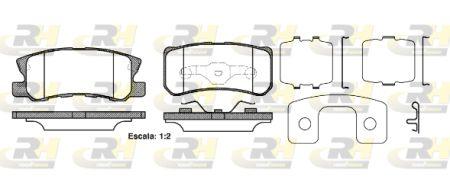 

Тормозные колодки, к-кт. DODGE CALIBER / DODGE AVENGER / JEEP COMPASS (MK49) 2006-2017 г.