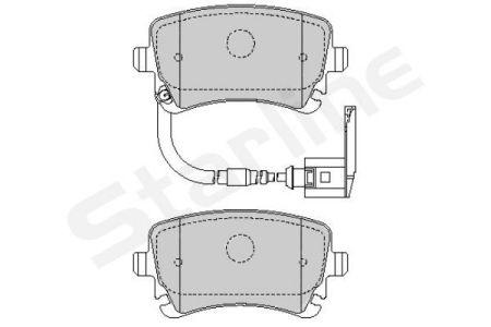 

Тормозные колодки дисковые VW MULTIVAN VI / VW MULTIVAN V 2003-2015 г.