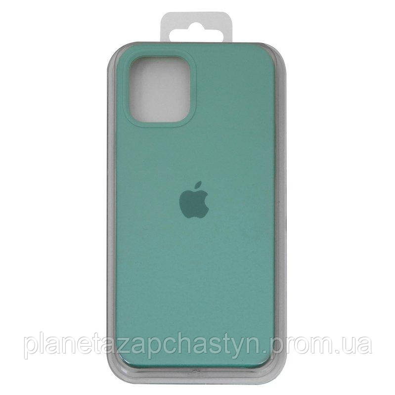 

Чохол для iPhone 12, iPhone 12 Pro, блакитний, Original Soft Case, силікон, sea blue (21)